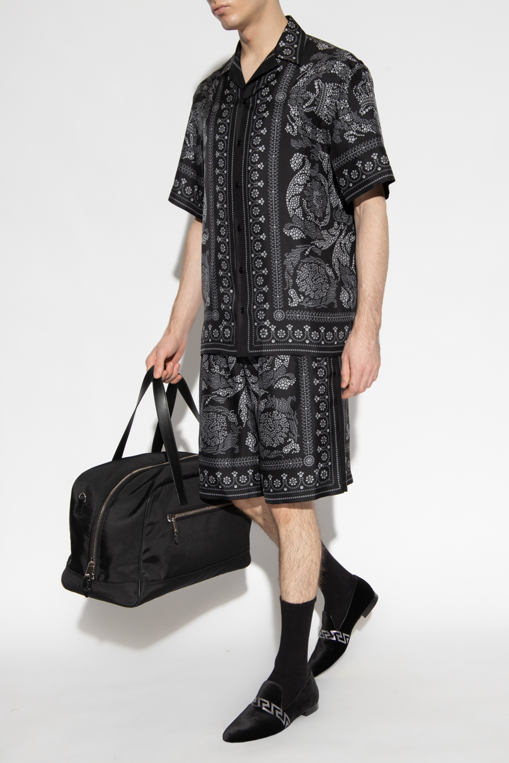 Black Silk shirt Versace - Engineered Garments Shirts for